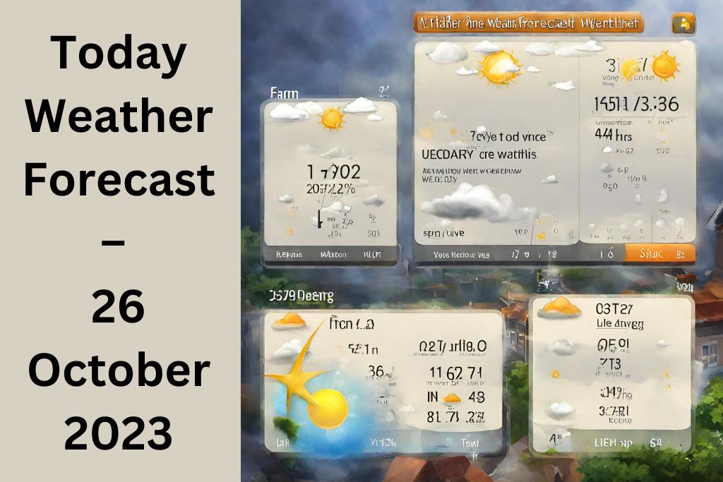 Today Weather Forcast